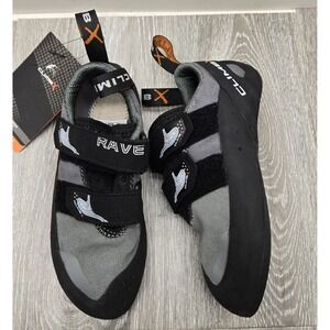 Climb X Rave Rock Climbing Shoes Granite Grey US Men 3.5 Women 4.5 EUR 35 NEW